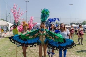 Artistas locales y representantes llegados desde El Salvador formaron parte de la programación cultural. (Foto cortesía
Asociación Cultural de Salvadoreños en Milán)