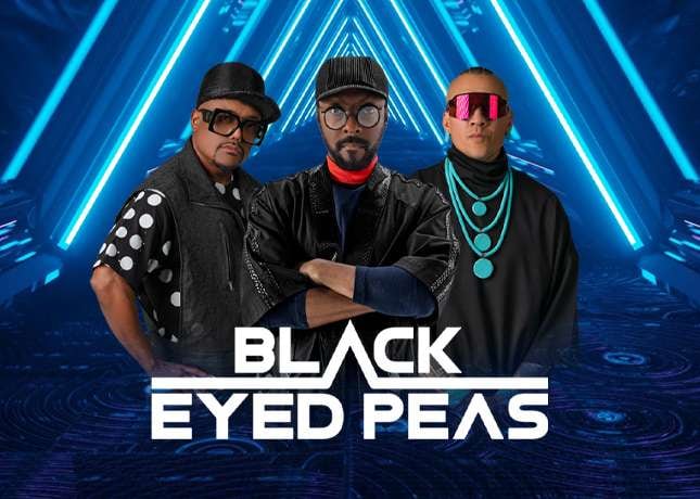 Will.i.am, Apl.de.Ap y Taboo regresan al Perú el 2 de setiembre tras 15 años de ausencia, con Lima como primera parada de su gira por Sudamérica.