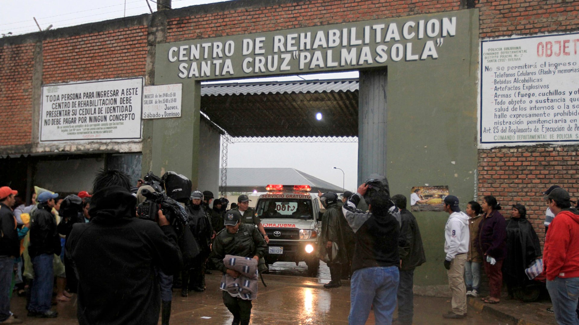 Imagen de archivo del ingreso al penal de Palmasola en Santa Cruz de la Sierra. (Reuters)
