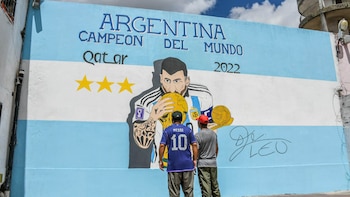 El mural que los presos