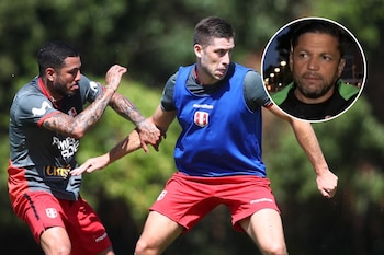 El delantero mexicano-peruano disputó 14 minutos del partido amistoso frente a Nueva Zelanda