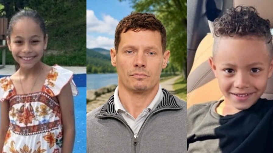 Scot MacDermid y sus hijos Lesley y George continúan en paradero desconocido tras trece días desde su desaparición. (Policía de Edmonton)