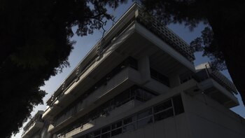 El centro cívico de Tres