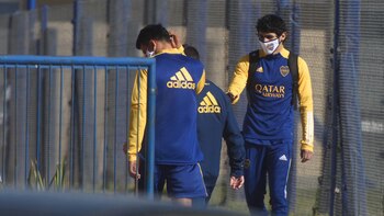 Entrenamiento de Boca - Cuarentena - Predio Ezeiza