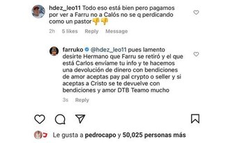 Farruko respondió a fan. (Foto:
