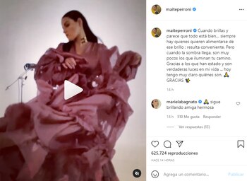 Maite Perroni regresó a Instagram
