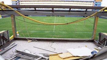 Obras en la Bombonera