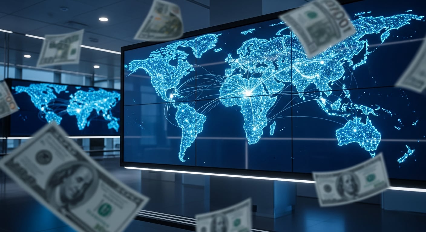 Colombia aún no tiene una ley integral para activos digitales, aunque desde 2026 la Dian exige reportar conversiones entre pesos y criptoactivos - crédito VisualesIAImagen Ilustrativa Infobae
