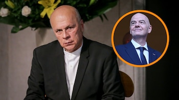 Carlos Antonio Vélez se enfureció por la presencia de Gianni Infantino en la posesión de Abelardo de la Espriella: “Pierde el presidente electo”
