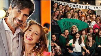 Juan Darthés y Ángela Torres