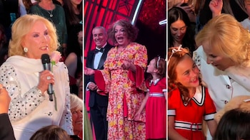 Mirtha Legrand fue a ver Annie y emocionó con sus palabras a Lizzy Tagliani y a todo el público: “Maravillosa”