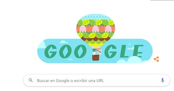 Google publicó un doodle en