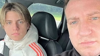 El exfutbolista compartió una historia