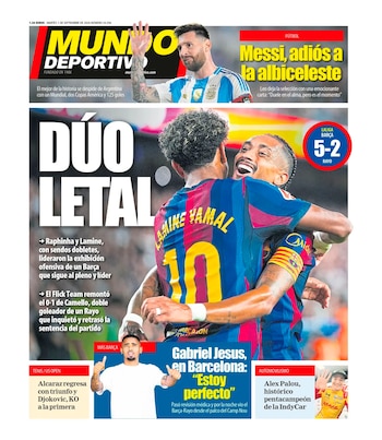 La portada de Mundo Deportivo