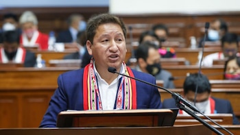 Guido Bellido, congresista de la