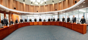 Foto oficial de los Jueces de la Suprema Corte de Justicia de República Dominicana (Foto cortesía Poder Judicial)