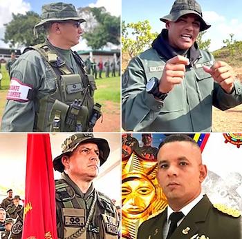 Los nuevos comandantes generales Torrealba