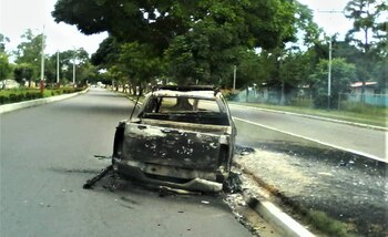 El 4 de enero 2019, hace dos años, ocurrió enfrentamiento entre El, Sindicato y funcionarios policiales en Barrancas del Orinoco Venezuela