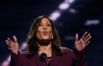 Kamala Harris (REUTERS/Kevin Lamarque)