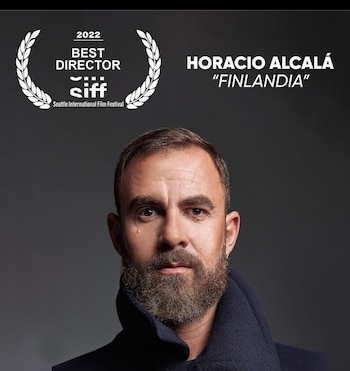 El director Horacio Alcalá retrató