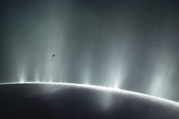 07/07/2021 La impresión de este artista muestra la nave espacial Cassini de la NASA volando a través de una columna de supuesta agua que brota de la superficie de Encelado, la luna de Saturno.
SOCIEDAD INVESTIGACIÓN Y TECNOLOGÍA
NASA