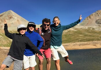 Francisco Zampini junto a su