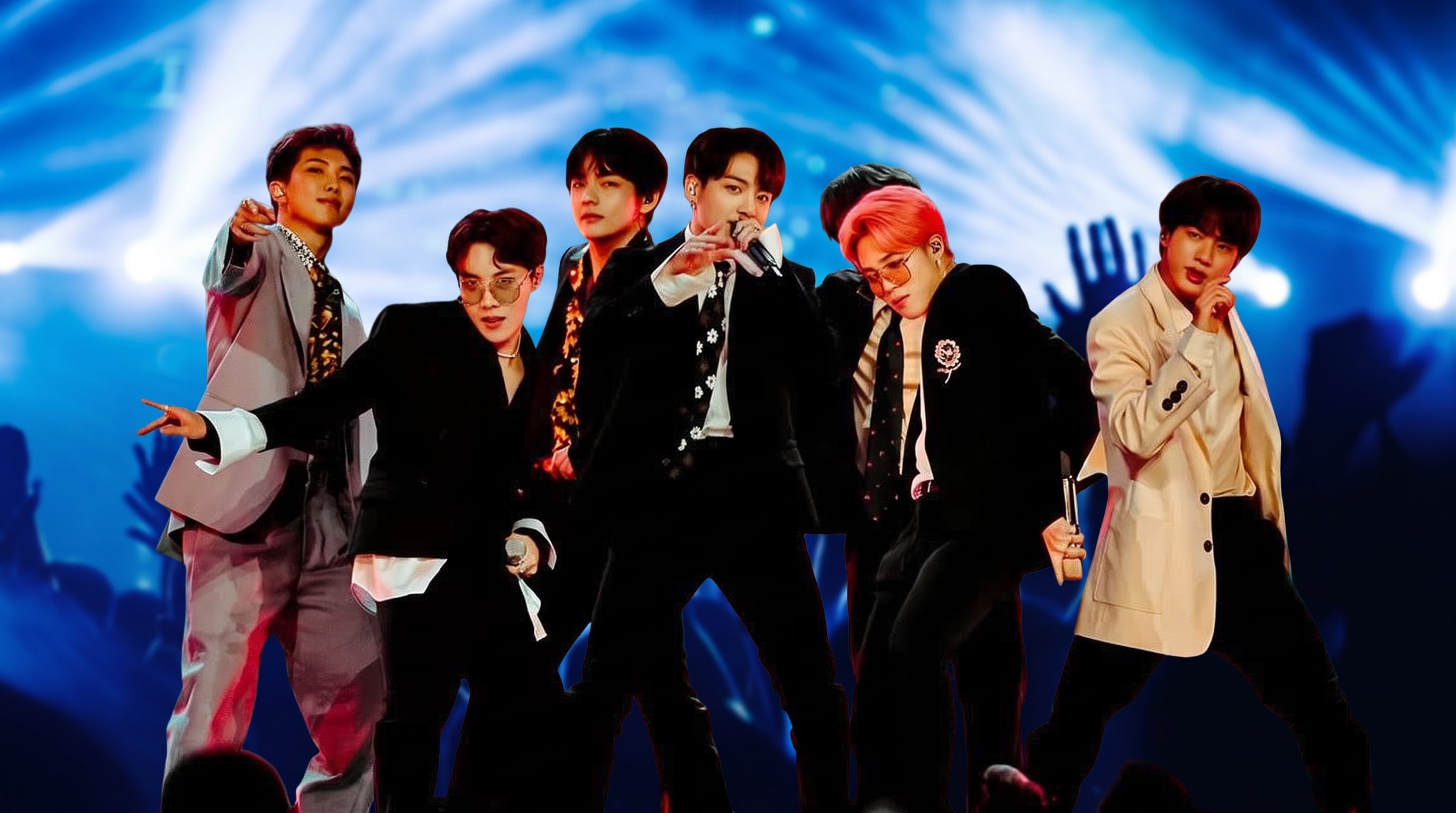 Los integrantes del grupo surcoreano BTS. (Imagen Ilustrativa Infobae)