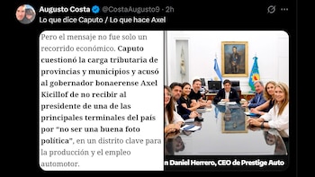 El gobernador Axel Kicillof mantuvo