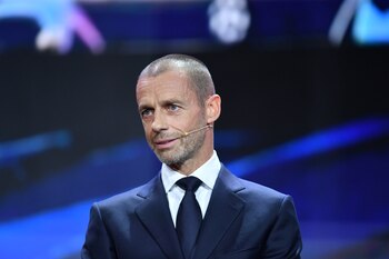 El presidente de la UEFA