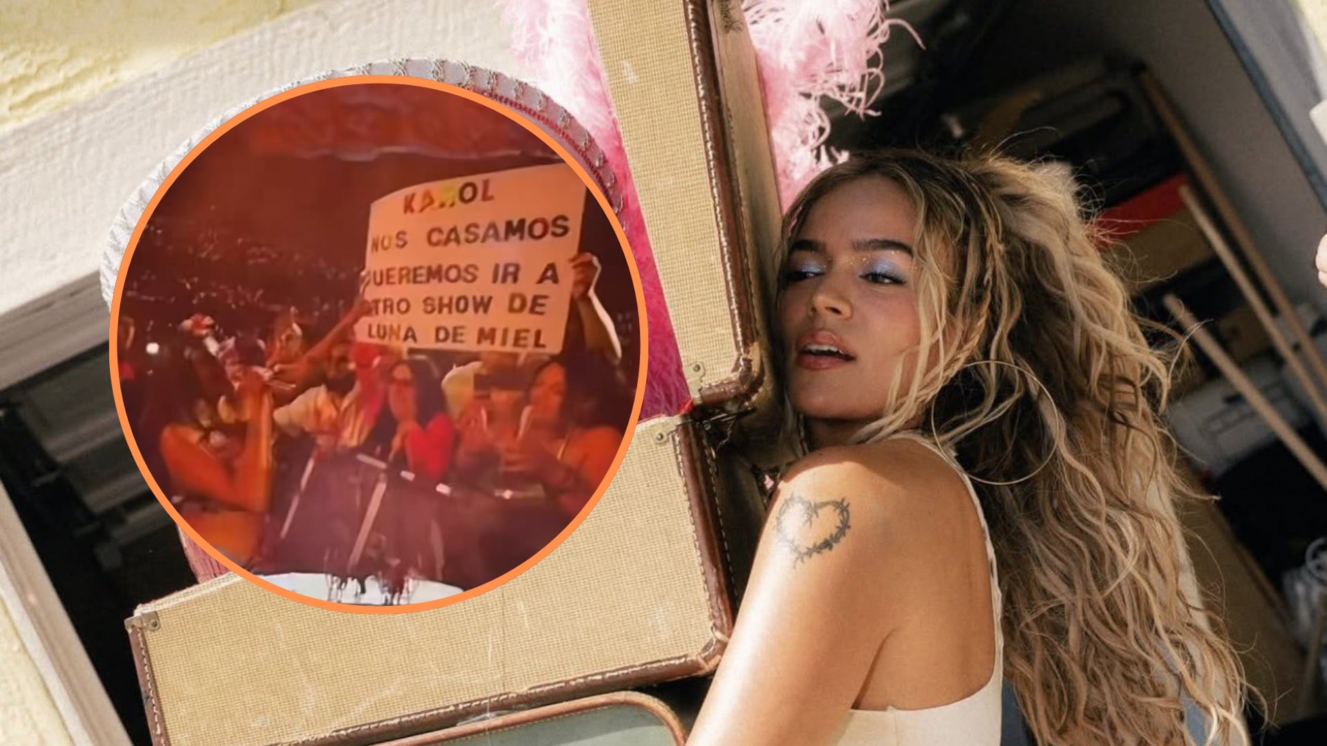 Karol G regaló una luna de miel a una pareja en la primera noche de su gira: este es el exclusivo destino al que los llevará
