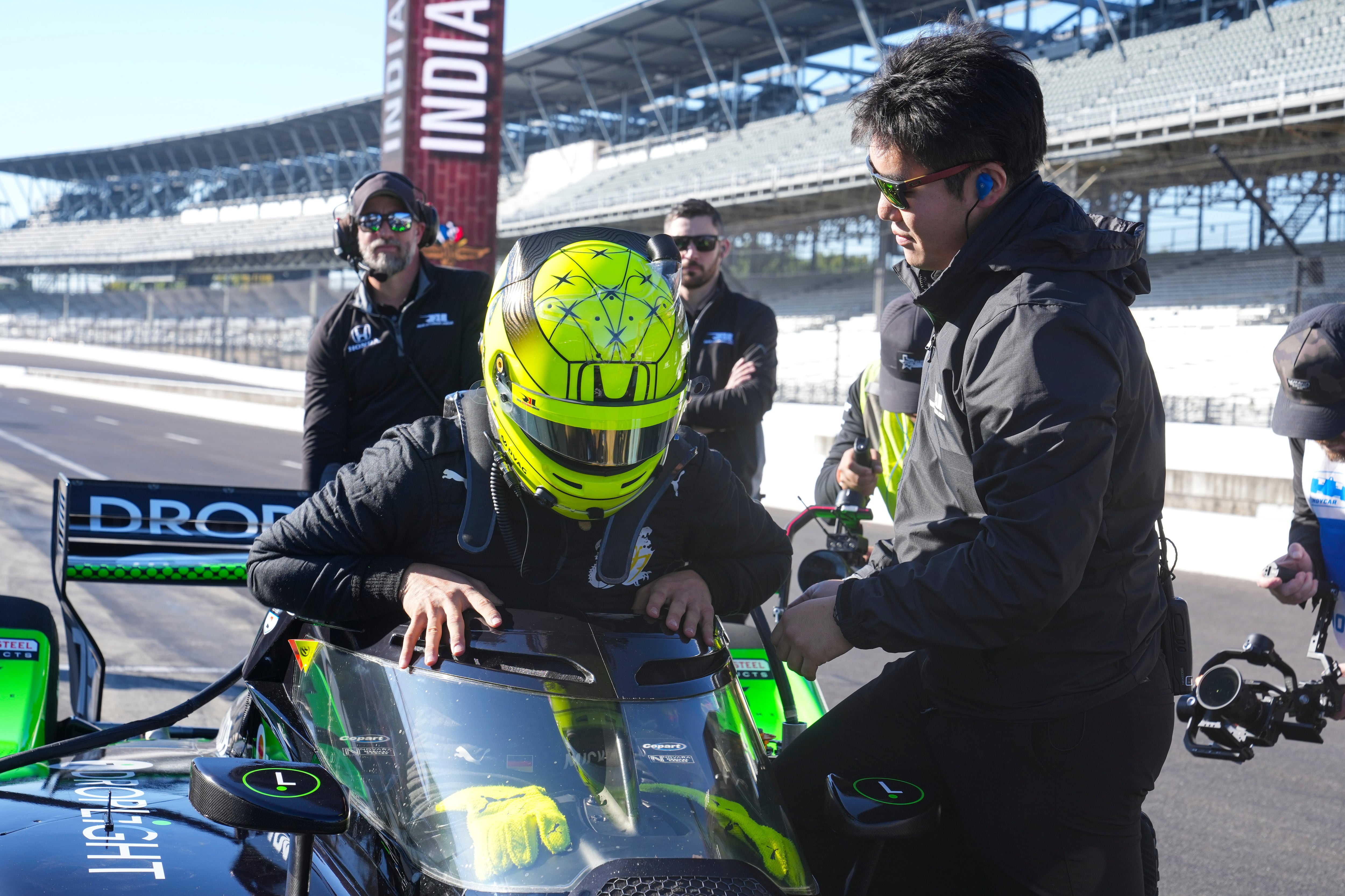 Mick Schumacher está disputando su primera temporada en la IndyCar Series (AP Foto/Michael Conroy)