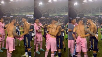 El intercambio de camisetas entre