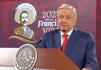 El presidente de México se