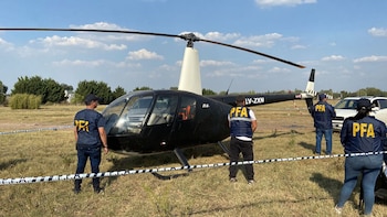 Helicoptero fuga ezeiza capo narco Lindor Alvarado