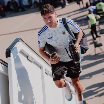 Argentina viajó a Atlanta para disputar las semifinales del Mundial ante Inglaterra