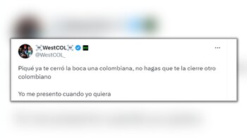 El streamer colombiano no se