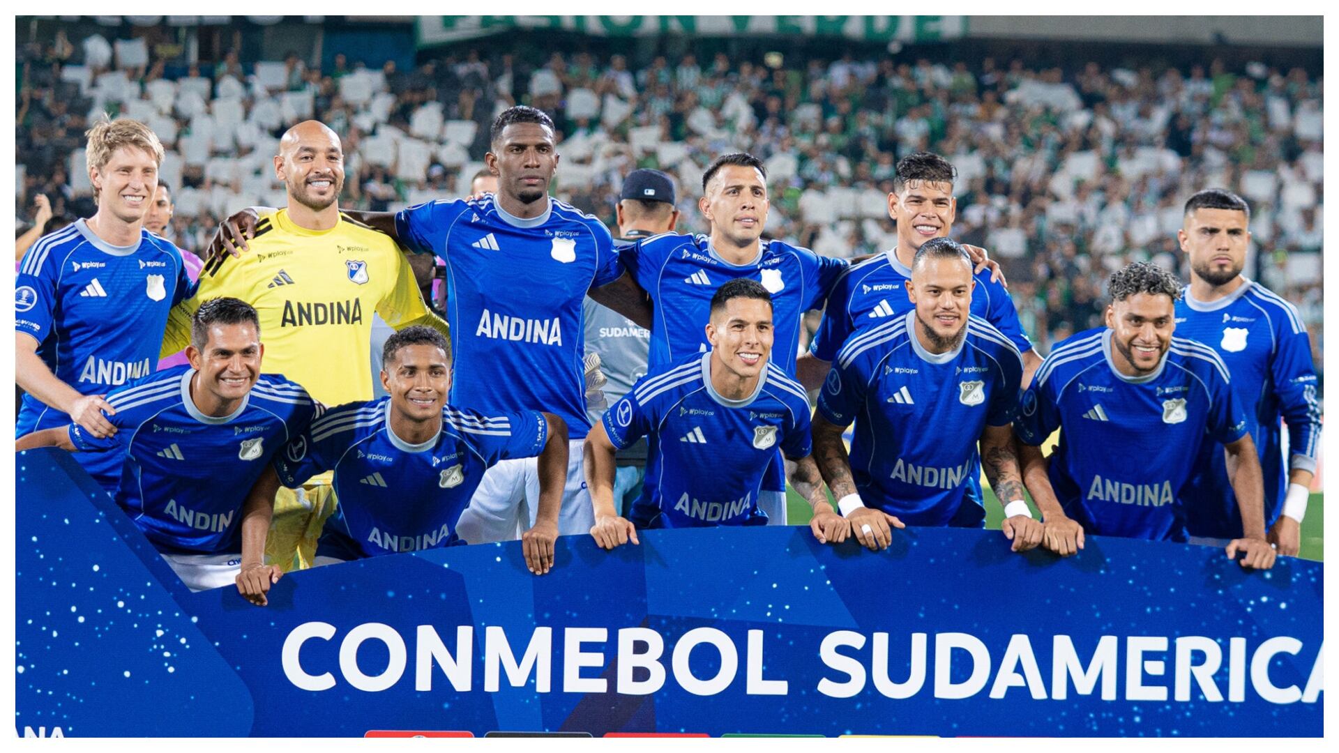 Millonarios se enfrentó ante Nacional en el estadio Atanasio Girardot - crédito Millonarios FC