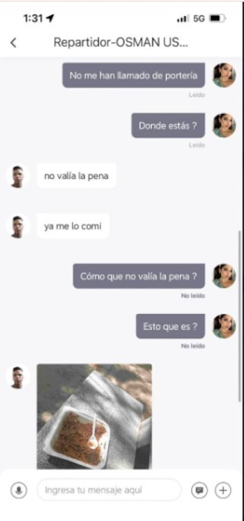 Denuncia que los repartidores de