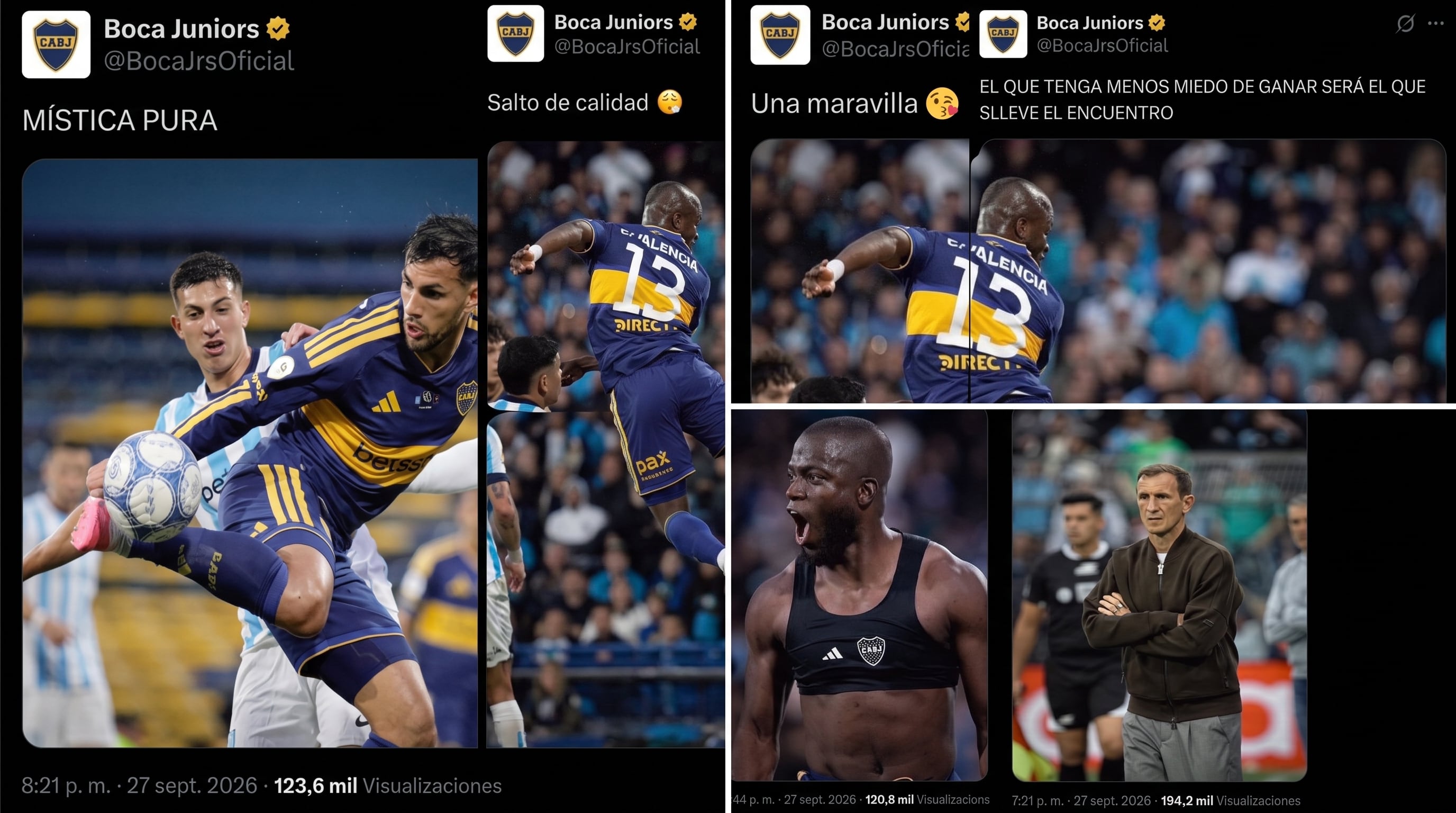 Las burlas del CM de Boca a Racing que causaron furor en las redes: Marcos Rojo, Maravilla Martínez y un posteo borrado