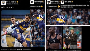 Las burlas del CM de Boca a Racing que causaron furor en las redes: Marcos Rojo, Maravilla Martínez y un posteo borrado