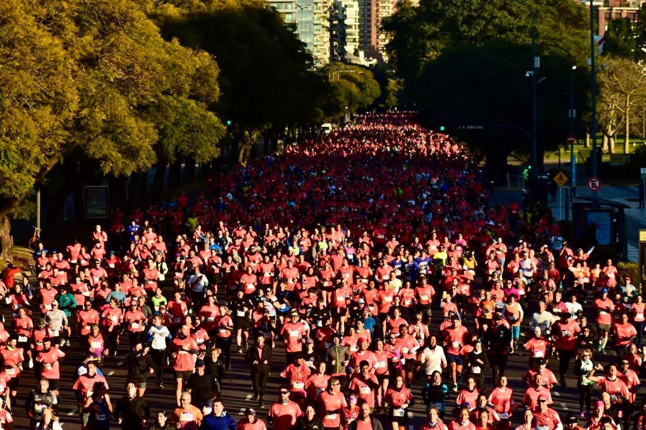 La largada de la competencia será a las 7 en el cruce de Figueroa Alcorta y Dorrego, en Palermo (Gentileza Fotorun para Carreras y Maratones Ñandu)