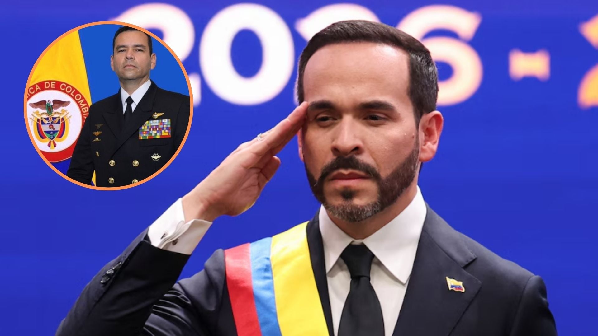 John Henry Ruiz Murcia encabeza la Casa Militar en el gobierno de Abelardo de la Espriella -crédito Luisa González/Reuters - @ArmadaColombia/X