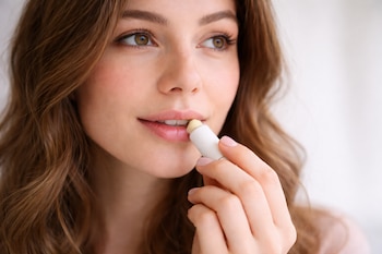 El uso de bálsamos labiales