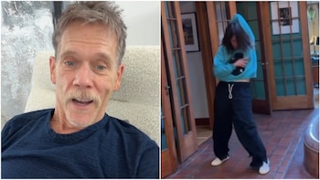 Kevin Bacon fue atacado por un enjambre de abejas y su hija recreó su desesperada huida: “No les gustó mi trabajo”