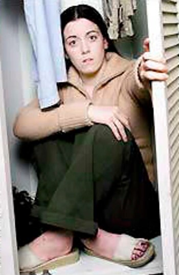 La joven recrea para los