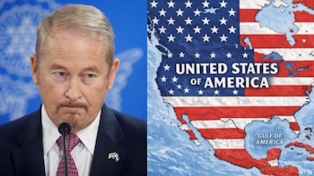 Embajador de EEUU pide “asociación fuerte” con México el mismo día que Trump lo borra del mapa