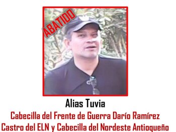 Alias Tuvia, cabecilla del ELN