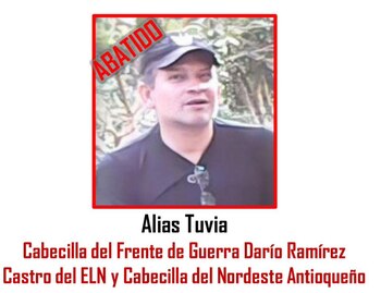 Alias Tuvia, cabecilla del ELN