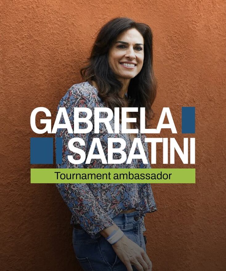 Así anunció el certamen que Gabriela Sabatini será la embajadora WTA 125 de Mallorca en Instagram (Foto: Instagram)