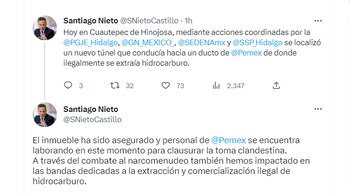 Santiago Nieto informó de la